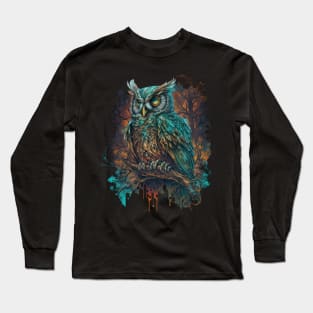 Owl Long Sleeve T-Shirt